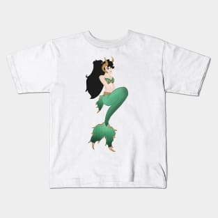 Mischievous mermaid Kids T-Shirt